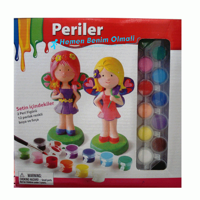 Vardem Egiti Okuloncesi Peri Boyama Oyunu Seti