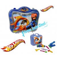 Hot Wheels  Çantalı Oyun Hamuru Eğitici Oyuncak Seti