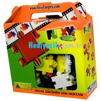 Oyuncak - Lego - 75 Parça Flexy Tangles Akçiçek % 100  Yerli Üretim