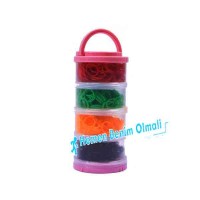 Bileklik Yapma Renkli Lastiği 400Parça