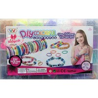 DiyColorful Loombands Lastik Seti 3000 Adet