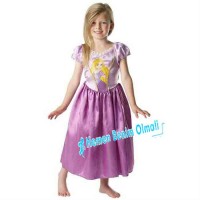 Disney Rapunzel Kostüm 7-9 Yaş