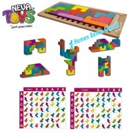 Oyuncak Neva Toys Ahşap Tetriso 