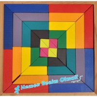 Toizuu Renk Şekil Oyunu 40 Parça