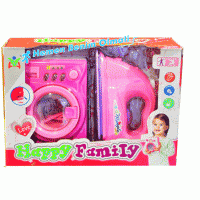 Oyuncak Çamaşır Makınası Pilli Foksiyonlu Ütüseti 