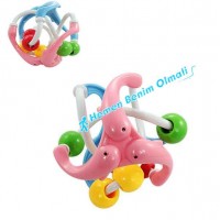 Oyuncak Çıngıraklı Yunus Bebek Emekleme Oyuncağı