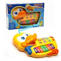 Oyuncak  Pilli Işıklı Sesli Ördek Mini Org