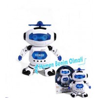 Oyuncak Pervaneli Robot Pilli Işıklı 