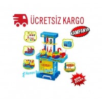 My Little Home Oyuncak Mavi Mutfak Seti