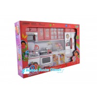 Oyuncak Dora Mutfak Seti Sesli Işıklı 