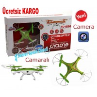 Uzaktan Kumandalı 2.4Ghz 4Ch Kamerali Helikopter YD-826 
