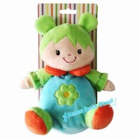  Bebek Oyuncak Çıngıraklı Peluş Bebek Oyuncağı 6 Asorti