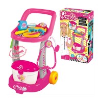 Barbie Doktor Servis Arabası 10 Parça Set Kargo Ücretsiz