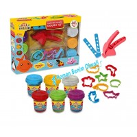 Art Craft Yetenekli Eller Oyun Hamuru Seti 17 Parça 336 Gr