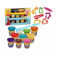 Art Craft Rengarenk Oyun Hamuru Seti 16 Parça 560 Gr