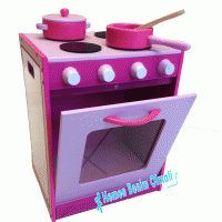 Ahşap Ocak Fırın Set Yeni Büyük Boy