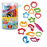 Art Craft Oyun Hamuru Kalıpları Modelleme Seti 17 Parça