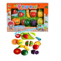 Oyuncak Funny Food Meyve Kesme Seti 18 Parça 
