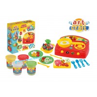Art Craft Oyuncak Mutfak Ocaklı Oyun Hamuru Seti 12 Parça 224 gr