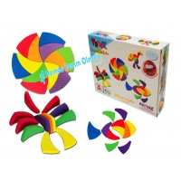 Trigy Eğitici Eva Oyunu 78 Parça Karton Kutu Eğitici Oyuncak  8695295001812