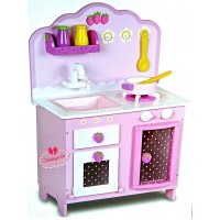 Oyunak Ahşap Çilek Mutfak Seti Üfiş  Oyuncak Online Alışveriş 7/24 Sipariş 0212 325 24 25