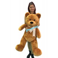 Peluş Oyuncak Yumoş Ayı 75 cm  Salaş Tam sarılmalık Pufidik Yumuşacık Ayıcık 1105