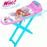 Winx Club Çocuk Oyuncak Ütü Masası Seti  Kargo Ücretsiz