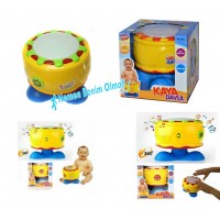 Oyuncak Kaya Davul Sesli Işıklı Eğiti Oyuncak Kargo Ücretsiz 