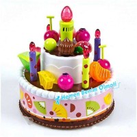 Oyuncak Pasta Aksesuarlı Doğum günü Pastası - Müzikli ve Işıklı Kargo Ücretsiz 34630