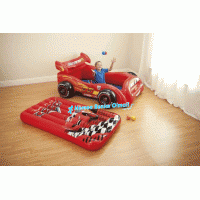 Intex Disney Carss Arabalı Oyun Havuzu Şişme yatak Tot Set 48667