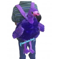 Oyuncak Peluş Flamingo Çocuk Sırt Çantası  57 Cm 