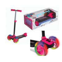 Cool Wheels 3 Tekerlekli Twistable Kız Erkek Çocuk Scooter Frenli Işıklı Teker 