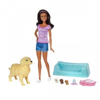 FBN17 BARBIE ve DOĞURAN KÖPEĞİ /Esmer /Barbie ve Ailesi