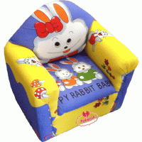 Ahşap Ayıcık Desenli Bebek-Çocuk Koltuğu