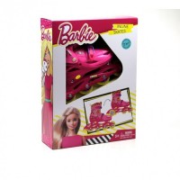 Barbie Ayarlanabilir Paten 34-37 Numara 2 in 1 Barbie Paten Alıştırma ve Sıralı