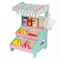 Mentari Eğitici Ahşap Mini Manav Marketi