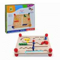 Woodoy Ahşap Yol Bulma Oyunu 