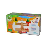  Woodoy Eğitici Ahşap Terazi 