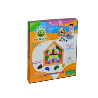 Woodoy Ahşap Eğitici Yapboz Oyunu 