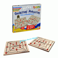 Bemi Dokuztaş Onikitaş Zeka Oyunu Kargo Ücretsiz