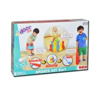 Dolu 3 ü 1 Arada Spor Seti Bascball-Bowling-Golf Seti 