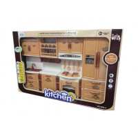 Oyuncak Kitchen Sesli Işıklı Buzdolabı Oyuncak 4'lü Mutfak Seti Kargo Ücretsiz