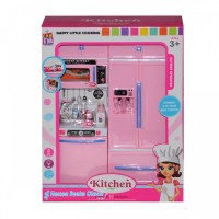 Kitchen Dream Sesli Işıklı Oyuncak 2'li Mutfak Buzdolaplı Set Kargo Ücretsiz
