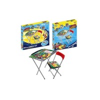 Mickey Mouse Ders Çalışma Masası Masa Sandalye Seti Kalemlikli Yazı Tahtalı