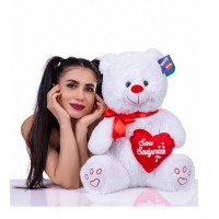 Peluş Ayı Seni Seviyorum Kalpli sevimli Ayı 50cm