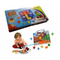 Matrax Eğitici Oyuncak Sihirli Düğmeler Junior 30 Parça Kargo Ücretsiz