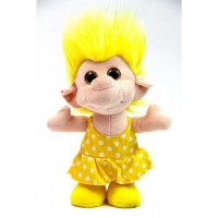 Peluş Trol Bebek Renkli Saçlı 26 Cm