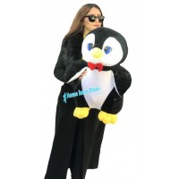 Oyuncak Penguen 60 cm Yumoş Yumuşacık Tombul Penguen