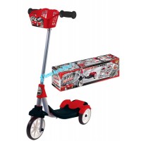 Max Speed Arabalı 3 Tekerlekli Frenli Sepetli Erkek Çocuk Scooter Üç Teker Kargo Ücretsiz