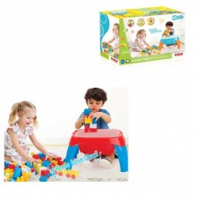 Dolu Aktivite Masası 42 Parça Büyük Bloklar Kargo Ücretsiz